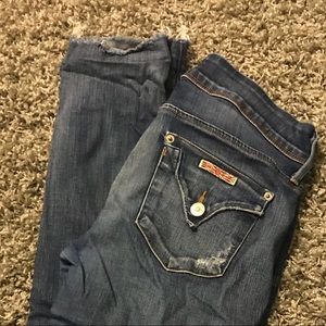 Raw Edge Hudson Jeans